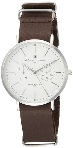 SALVATORE MARRA SM15117-SSWHSV WATCH