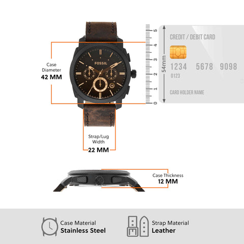FOSSIL Machine FS5251SET Chronograph Men's Watch