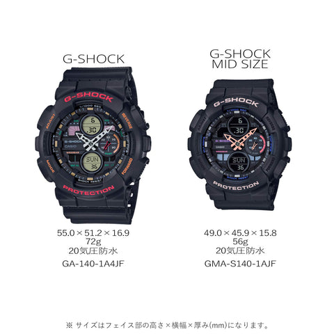 CASIO GMA-S140-8AJR G-SHOCK WATCH