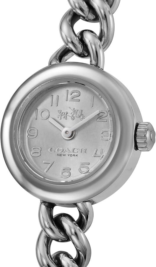 COACH 14502448 Watch - COACH WAVERLY 2-Year Warranty [Parallel Import] Silver Handbag - Stylish & Durable