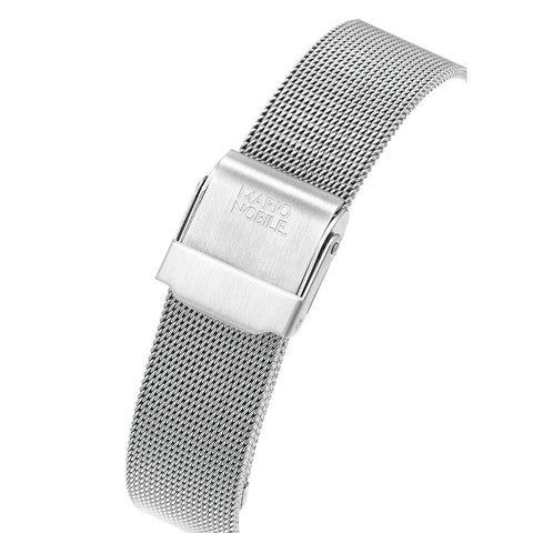 KLASSE14 Volare WVO19SR005W Silver White Mesh Watch