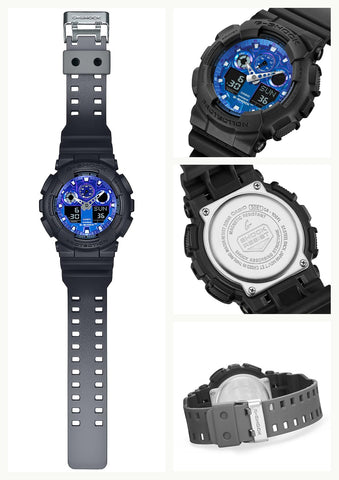 CASIO G-Shock Flame Inside Series GA-100FL-1AJF Men's Watch