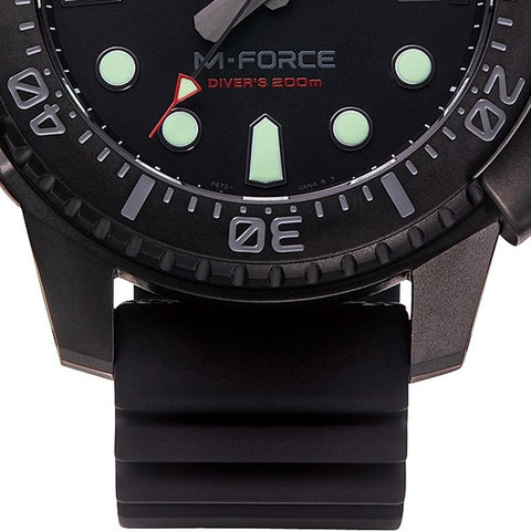 Orient Men's M-FORCE Mechanical Automatic Winding Sports Watch with Silicone Band RN-AC0L03B