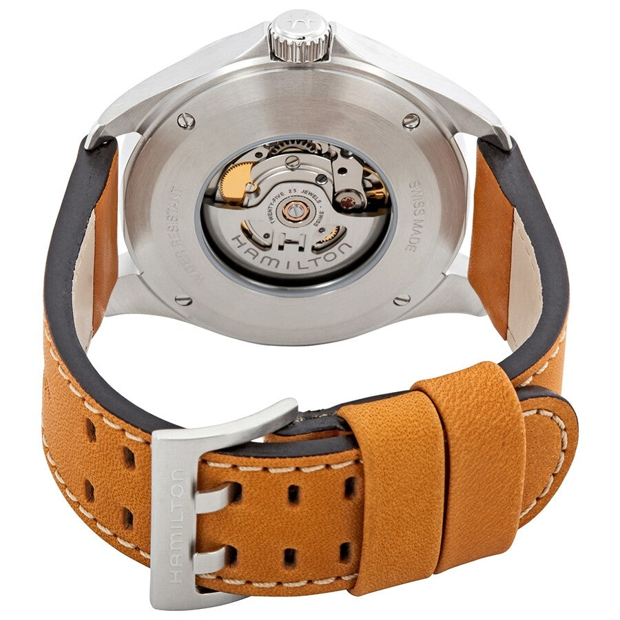 Hamilton H64725531 Watch - Khaki Aviation Pilot Day Date Auto