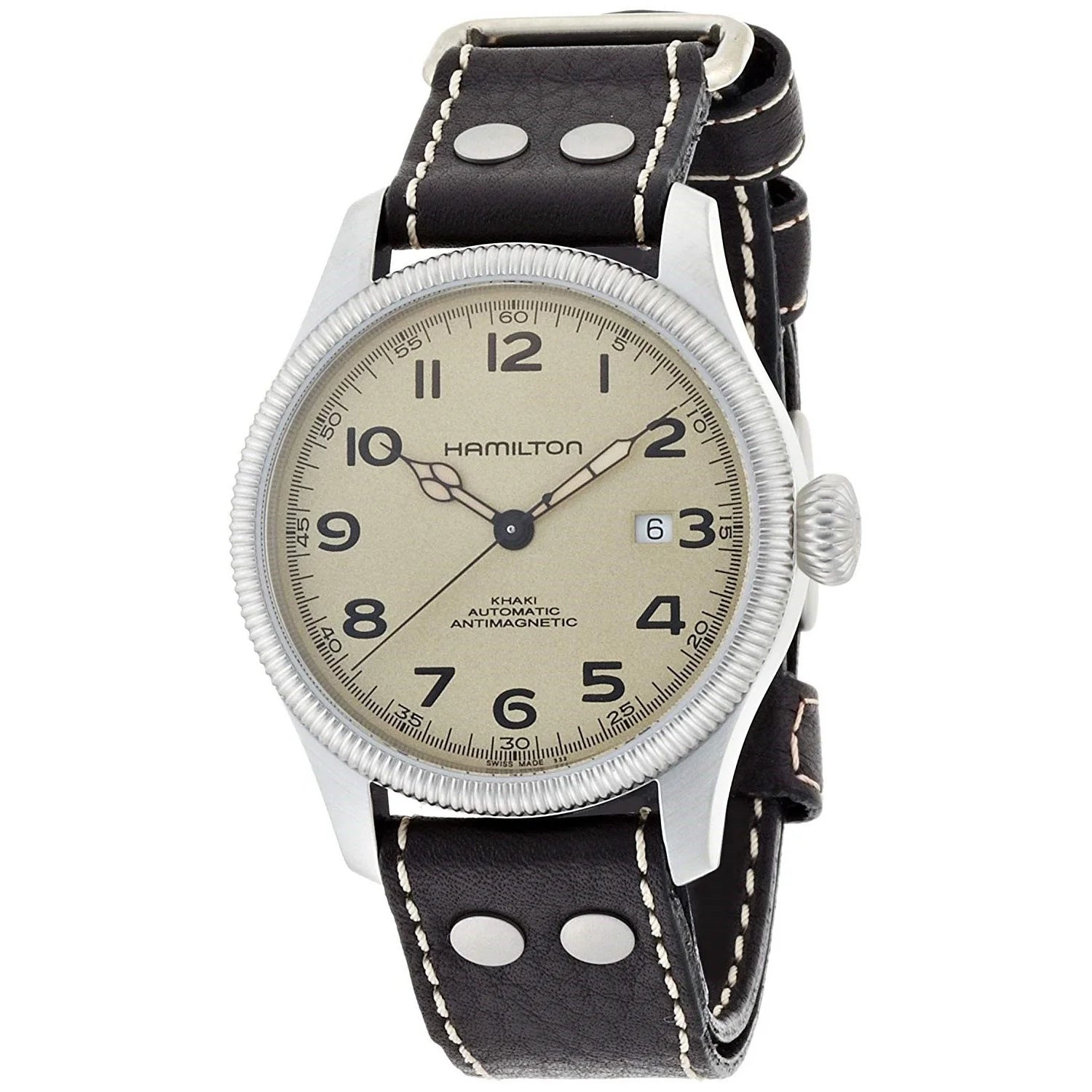 Hamilton H60455593 Watch - Khaki Field Pioneer Automatic 42mm (Image 2)
