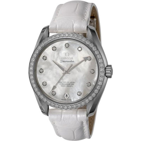 OMEGA 231.18.39.21.55.001 Watch - Seamaster Aqua Terra 5-Year Warranty White [Parallel Import]