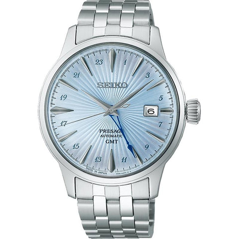 Seiko Men's PRESAGE Cocktail Time Mechanical Watch with Metal Band SARY241