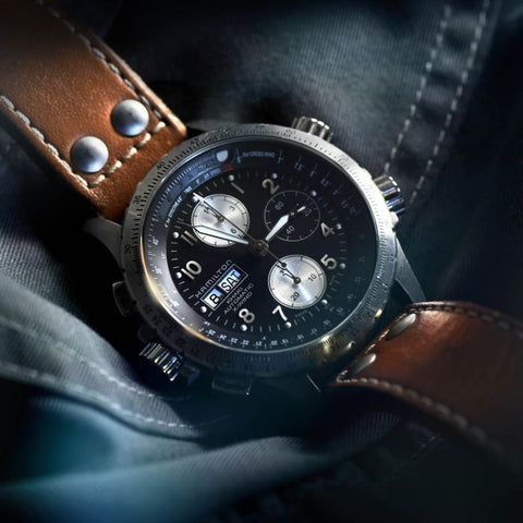 Hamilton H77616533 Watch - Khaki Aviation X-Wind Auto Chrono (Image 3)