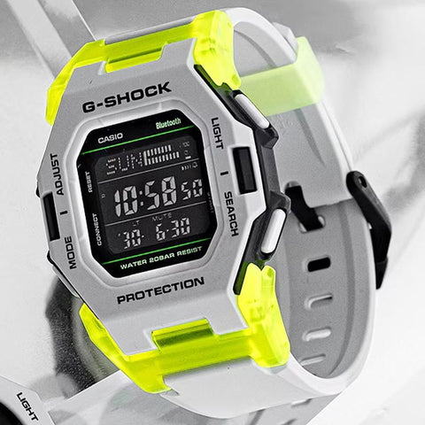 CASIO GD-B500MW-8JF Watch - 【Bluetooth-equipped Watch】G-SHOCK Virtual Mix Series Light Gray (Image 5)