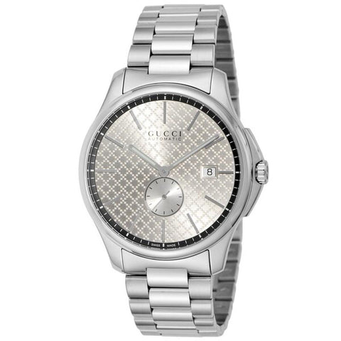 GUCCI G-Timeless 2-Year Warranty YA126320 Silver [Parallel Import]