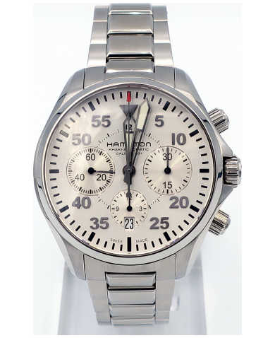 Hamilton H64666155 Watch - Khaki Aviation Khaki Pilot Auto Chrono (Image 4)
