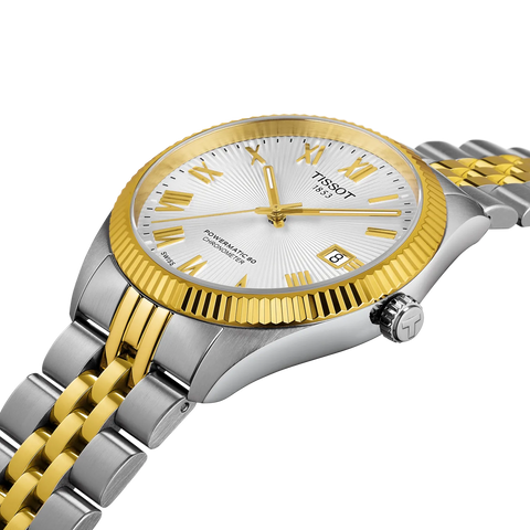 TISSOT T156.408.22.033.00 Watch - Swiss Automatic Watch - Elegant Stainless Steel - Water Resistant - Sapphire Crystal (Image