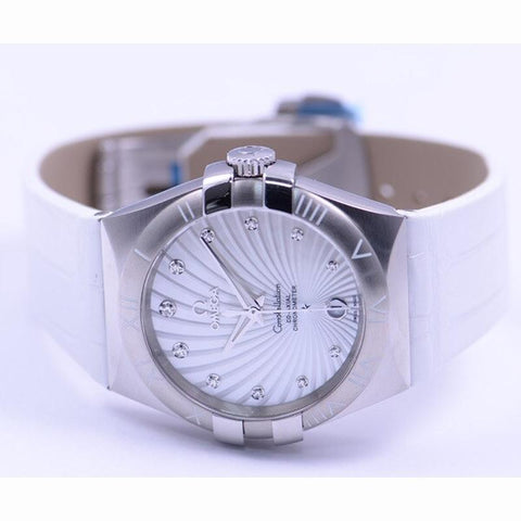 OMEGA Constellation 5-Year Warranty White 123.13.35.20.55.001 [Parallel Import]