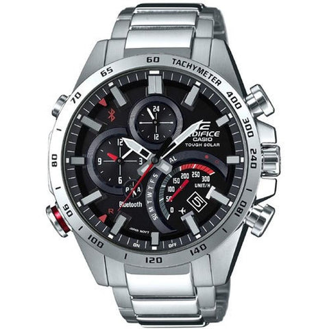 Casio Men's EDIFICE TIME TRAVELLER Metal Band EQB-501XD-1AJF