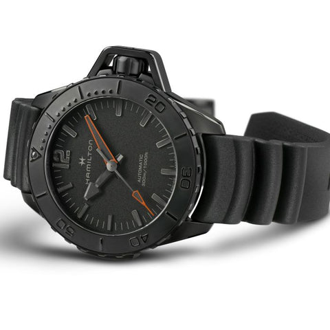 Hamilton H77845330 Watch - Khaki Navy Openwater Auto (Image 3)