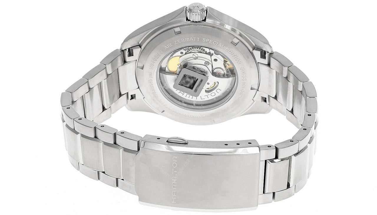 Hamilton H64625131 Watch - Khaki Aviation Khaki Pilot Day-Date - Air Zermatt Auto (Image 4)