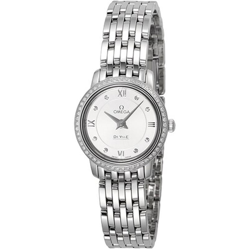 OMEGA 424.15.24.60.52.001 Watch - De Ville Prestige 5-Year Warranty Silver [Parallel Import]