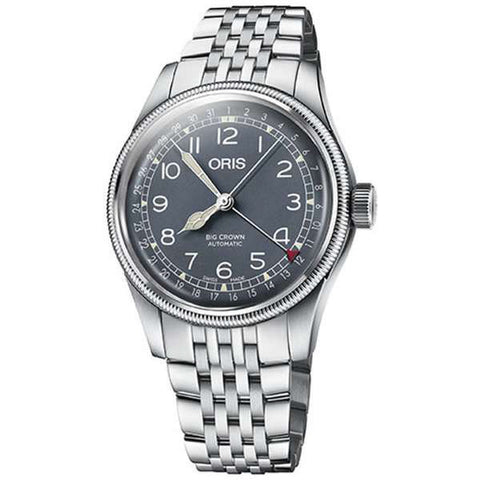 ORIS 7547741406582022 Watch - Big Crown Pointer Date BL Automatic Movement Water Resistant Elegant Design