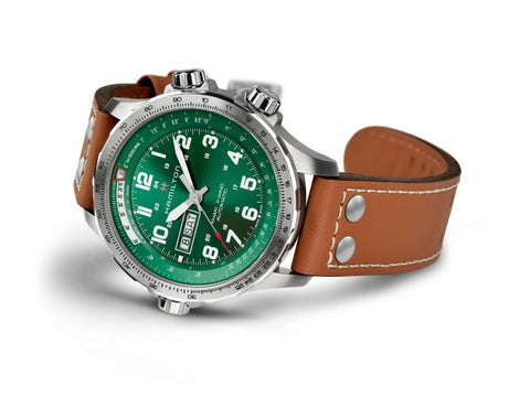 Hamilton H77735560 Watch - Khaki Aviation X-Wind Day Date Auto (Image 5)