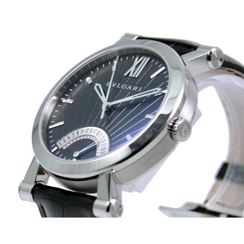 BVLGARI SB42BSLDR Watch - Men's SOTIRIO BVLGARI Black Automatic Watch Parallel Import 2-Year Warranty (Image 2)