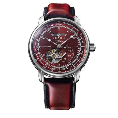 IPPO JAPAN WATCH 76627SET Watch - 100 Years Open Heart Series Red 2-Year Warranty Automatic Movement Elegant Design
