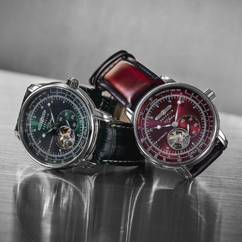 IPPO JAPAN WATCH 76627SET Watch - 100 Years Open Heart Series Red 2-Year Warranty Automatic Movement Elegant Design (Image 6)