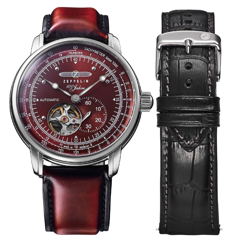 IPPO JAPAN WATCH 76627SET Watch - 100 Years Open Heart Series Red 2-Year Warranty Automatic Movement Elegant Design (Image 7)