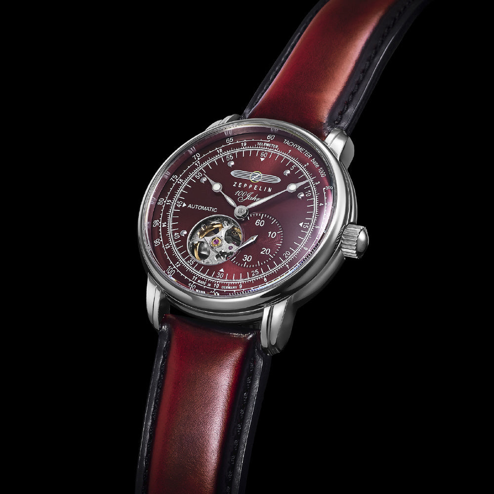 IPPO JAPAN WATCH 76627SET Watch - 100 Years Open Heart Series Red 2-Year Warranty Automatic Movement Elegant Design (Image 8)