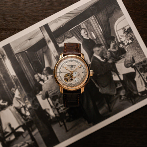 76628 100Years Open Heart Limited Edition 2-Year Warranty White Dial Automatic Movement Elegant Design