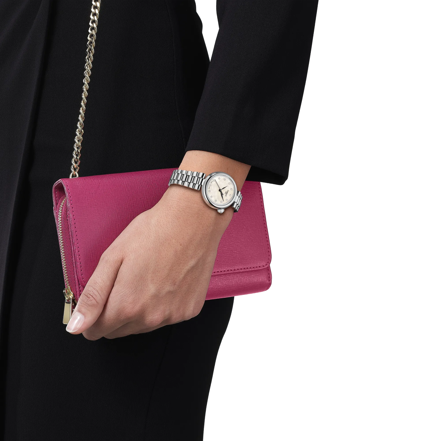TISSOT T152.010.11.116.00 Watch - Swiss Automatic Movement Stainless Steel Case Water Resistant Elegant Design (Image 8)