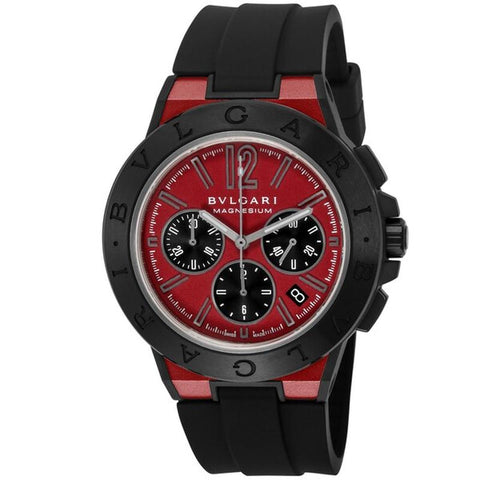 BVLGARI Diagono Magnesium Red DG42C9SMCVDCH [Parallel Import] 2-Year Warranty
