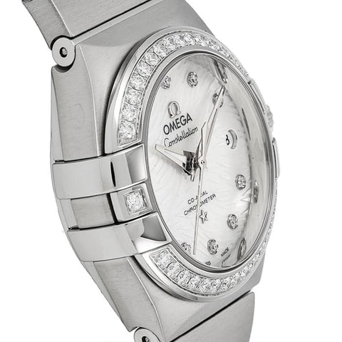 OMEGA 123.15.27.20.55.003 Watch - Constellation Plume White 5-Year Warranty [Parallel Import] (Image 3)
