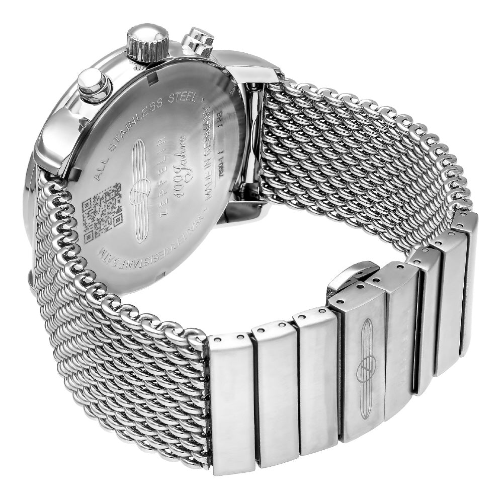ZEPPELIN 7690-M1 Watch - 100th Anniversary Series Silver Automatic Watch Water Resistant 2-Year Warranty Authentic Design (Im
