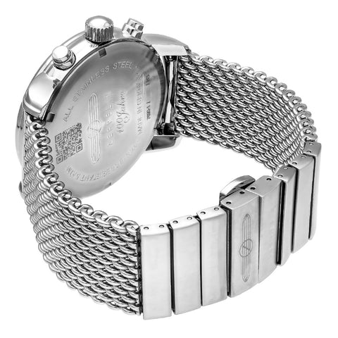 ZEPPELIN 7690-M1 Watch - 100th Anniversary Series Silver Automatic Watch Water Resistant 2-Year Warranty Authentic Design (Im