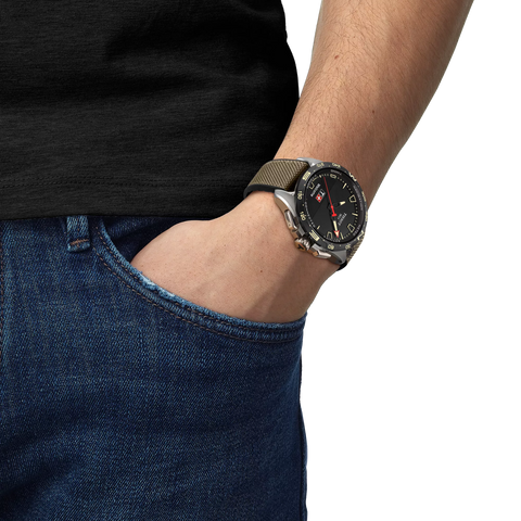 TISSOT T121.420.47.051.07 Swiss Automatic Movement Stainless Steel Case Sapphire Crystal Water Resistant