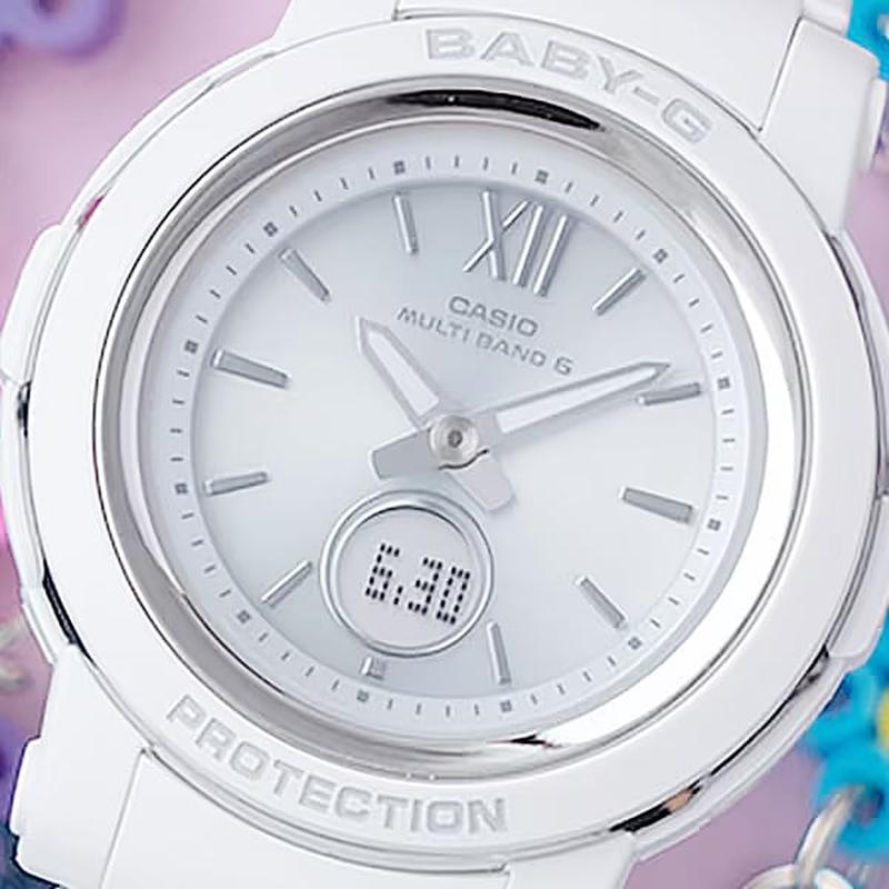 CASIO BGA-2900-7AJF Watch - Baby-G BGA-2900 Series Women's Rubber Band Watch (Image 2)