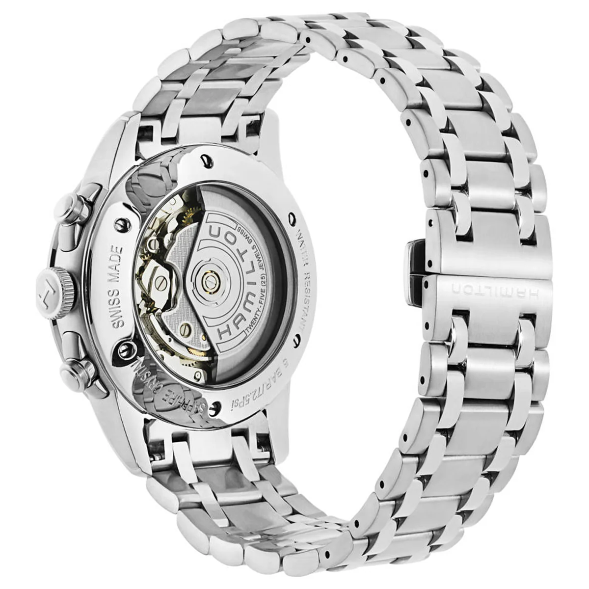 Hamilton H40656181 Watch - American Classic RailRoad Auto Chrono (Image 7)
