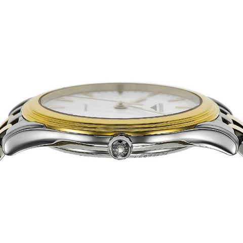 Longines Flagship 5-Year Warranty L4.774.3.22.7 White (Bezel: Gold) [Parallel Import]