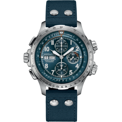 Hamilton H77906940 Watch - Khaki Aviation X-Wind Auto Chrono