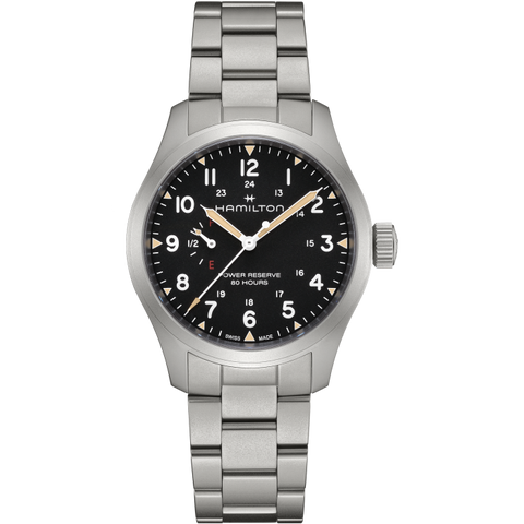 Hamilton H69509130 Watch - Khaki Field Mechanical Power Reserve