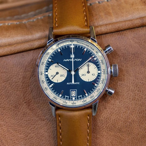 Hamilton H38416541 Watch - American Classic Intra-Matic Auto Chrono (Image 10)