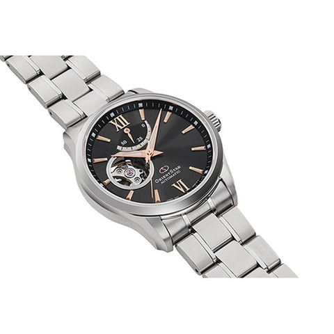Orient Men's Orient Star Contemporary Semi-Skeleton Automatic Mechanical Stainless Steel Men's Watch RK-AT0009N