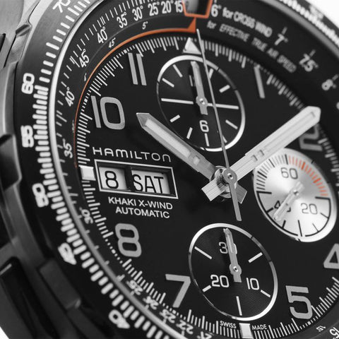 Hamilton H77736733 Watch - Khaki Aviation X-Wind Auto Chrono (Image 3)