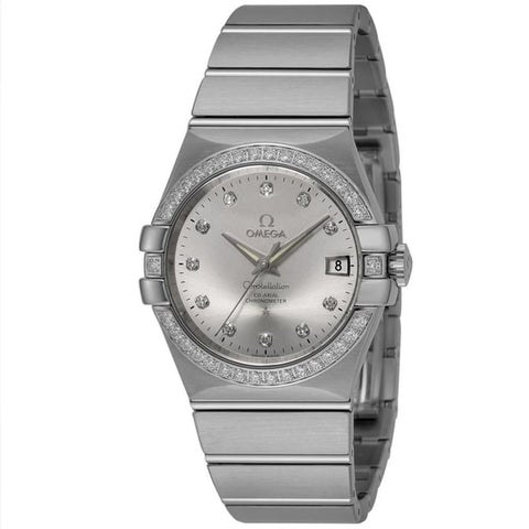 OMEGA 123.15.35.20.52.001 Watch - Constellation Silver Parallel Import 5-Year Warranty