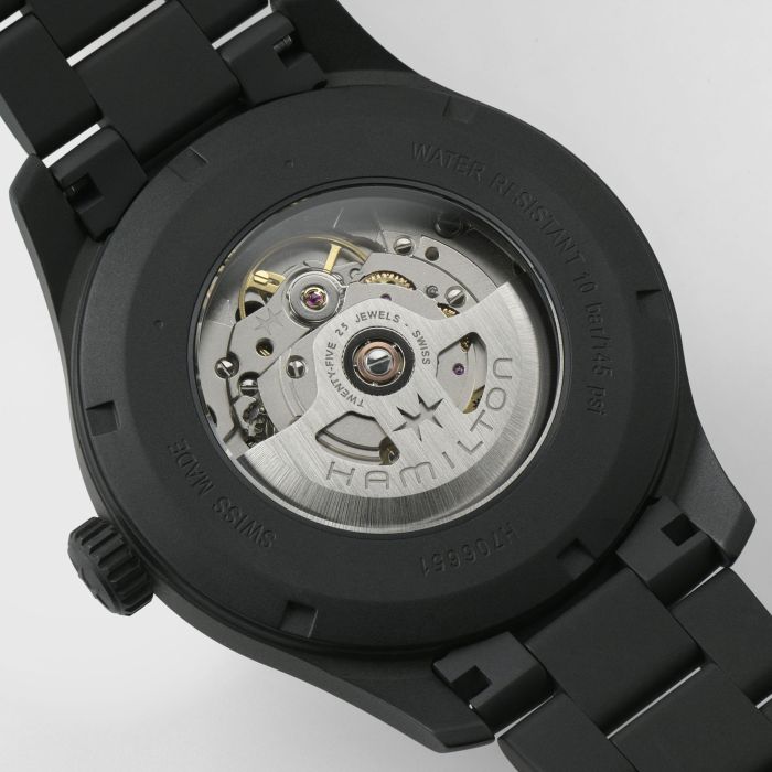 Hamilton H70665130 Watch - Khaki Field Titanium Auto (Image 5)