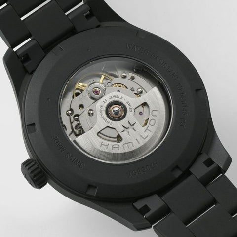 Hamilton H70665130 Watch - Khaki Field Titanium Auto (Image 5)