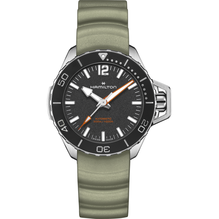Hamilton H77455331 Watch - Khaki Navy [Exclusive to Official Stores and Online Boutique] Openwater Auto (Image 2)