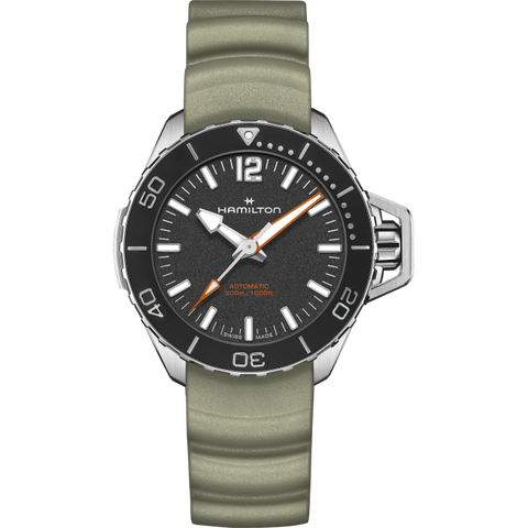 Hamilton H77455331 Watch - Khaki Navy [Exclusive to Official Stores and Online Boutique] Openwater Auto (Image 2)