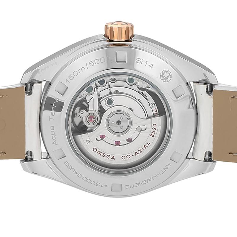 OMEGA 231.28.34.20.55.003 Watch - Ladies Omega Seamaster Aqua Terra White Pearl Parallel Import 5-Year Warranty (Image 4)
