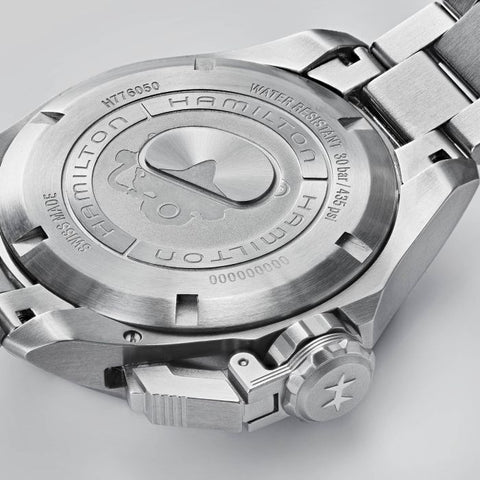 Hamilton H77605135 Watch - Khaki Navy OPENWATER AUTO (Image 2)